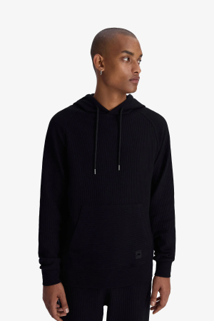 Kappa Authentıc Rana Erkek Siyah Sweatshirt 322687W-00 - Kappa