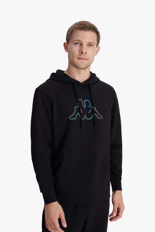 Kappa Logo Brıan Erkek Siyah Sweatshirt 361X1KW-005 - 1