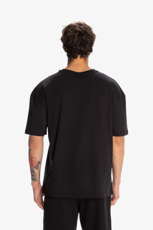 Kappa Logo Fred Erkek Siyah T-Shirt 321W7VW-005 - 2