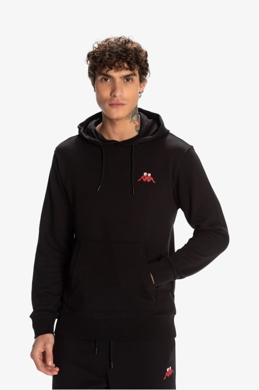 Kappa Space Jump Erkek Siyah Sweatshirt 371S8GW-005 - 1