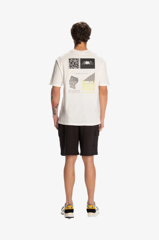 Kappa Spacetıme Erkek Beyaz T-Shirt 371S8IW-001 - 2