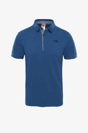 The North Face M Premıum Polo Pıquet-Eu Mavi Erkek T-Shirt NF00CEV4HDC1