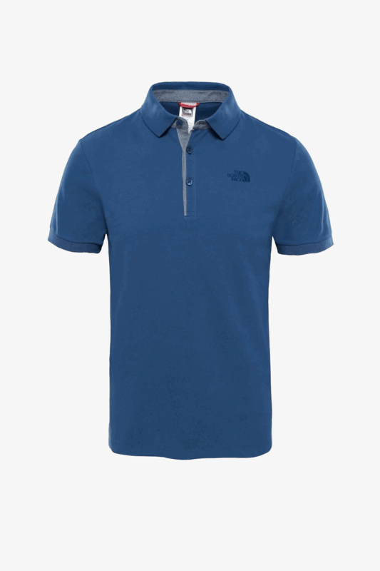 The North Face M Premıum Polo Pıquet-Eu Mavi Erkek T-Shirt NF00CEV4HDC1 - 1