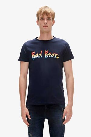 Bad Bear MANUSCRIPT T-SHIRT LACİVERT Erkek T-Shirt 23.01.07.008-C07 - Bad Bear