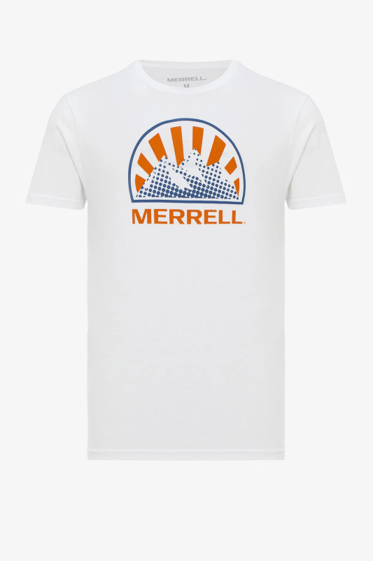 Merrell Frame Erkek Beyaz T-Shirt M21M006-10 - 1