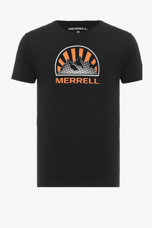 Merrell Frame Erkek Siyah T-Shirt M21M006-10011 - 1