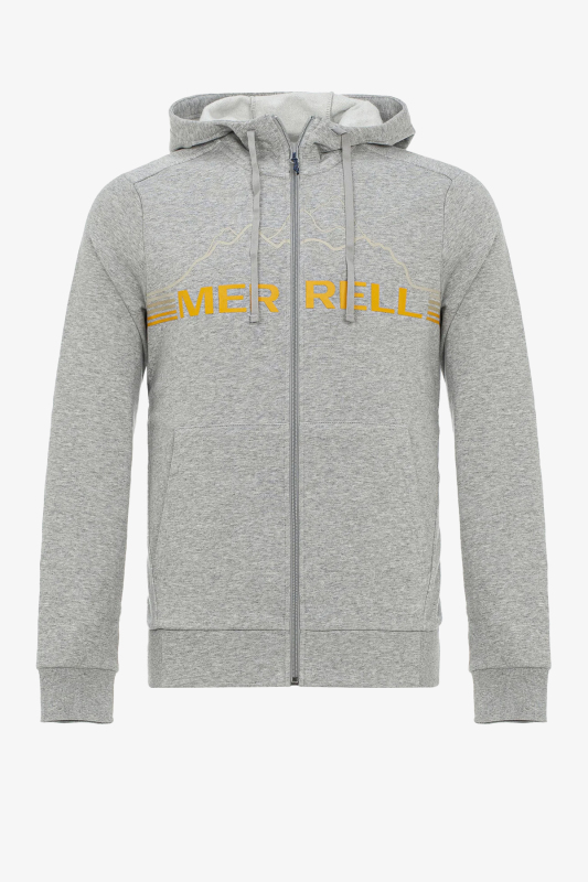 Merrell Horızon Fz Hoody (Men) Erkek Gri Sweatshirt JMF25330-942 - 1