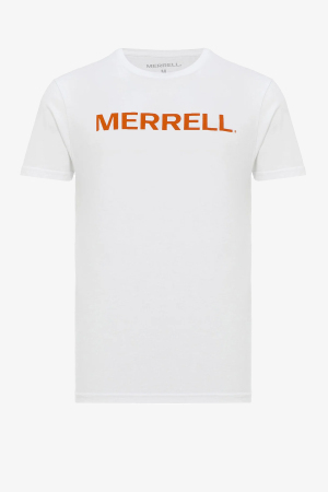 Merrell Logo F Kadın Beyaz T-Shirt M21W003-10 - Merrell