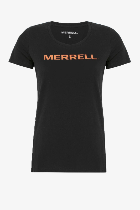 Merrell Logo F Kadın Siyah T-Shirt M21W003-10011 - 1