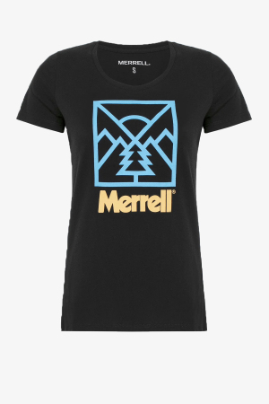 Merrell Scene F Kadın Siyah T-Shirt M21W006-10011 - Merrell