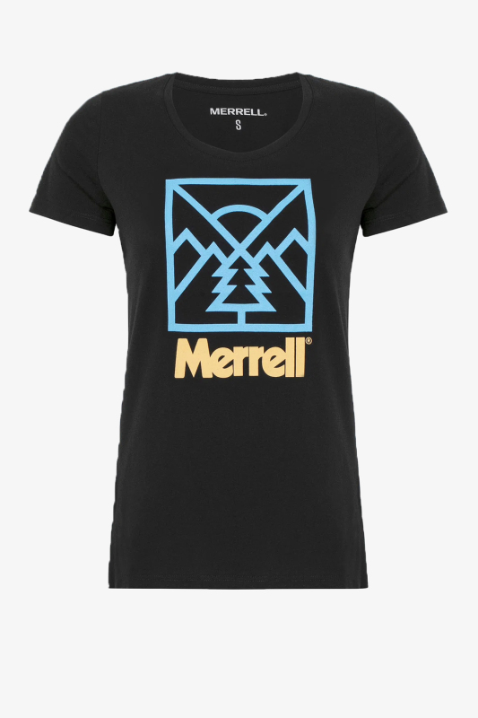 Merrell Scene F Kadın Siyah T-Shirt M21W006-10011 - 1