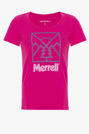 Merrell Scene F Kadın Pembe T-Shirt M21W006-073 - Merrell