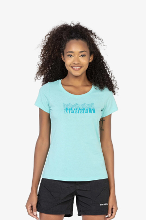 Merrell Tall Kadın Mavi T-Shirt M2TALLW-18301 - Merrell