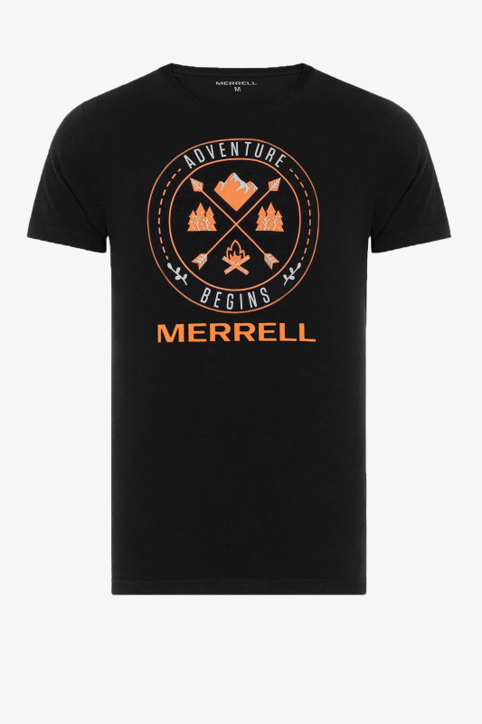 Merrell Term Erkek Siyah T-Shirt M2TERM-10010 - 1
