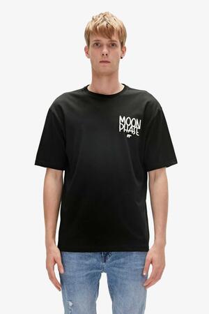 Bad Bear MOON PHASE T-SHIRT SİYAH Erkek T-Shirt 23.01.07.030-C01 - Bad Bear