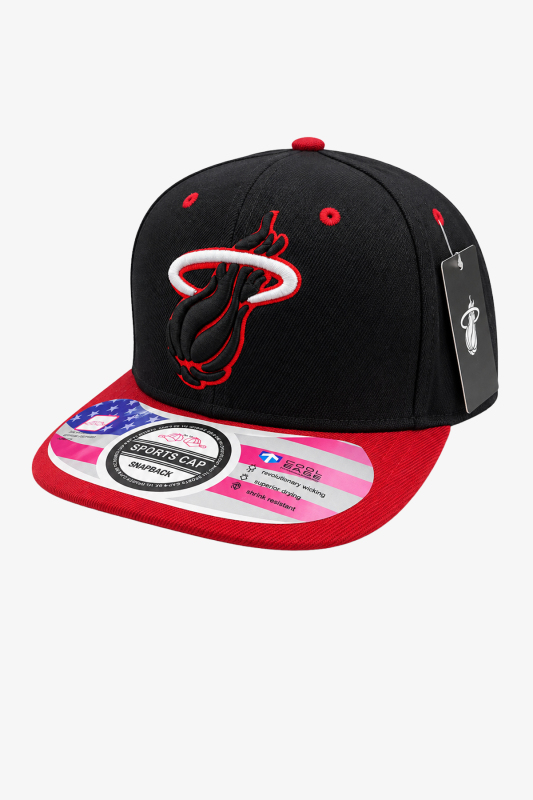 NBA Miami Heat Unisex Siyah Şapka TNM26-0331 - 1
