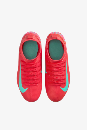 Nike Jr Superfly 10 Club Fg/Mg Çocuk Kırmızı Krampon (Çim Zemin) FQ8318-800 - 3