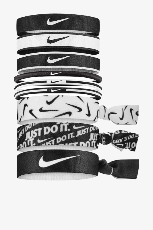 Nike Mixed Hairbands 9 Pk Siyah Sac Bandi N.000.3537.036.OS - 1