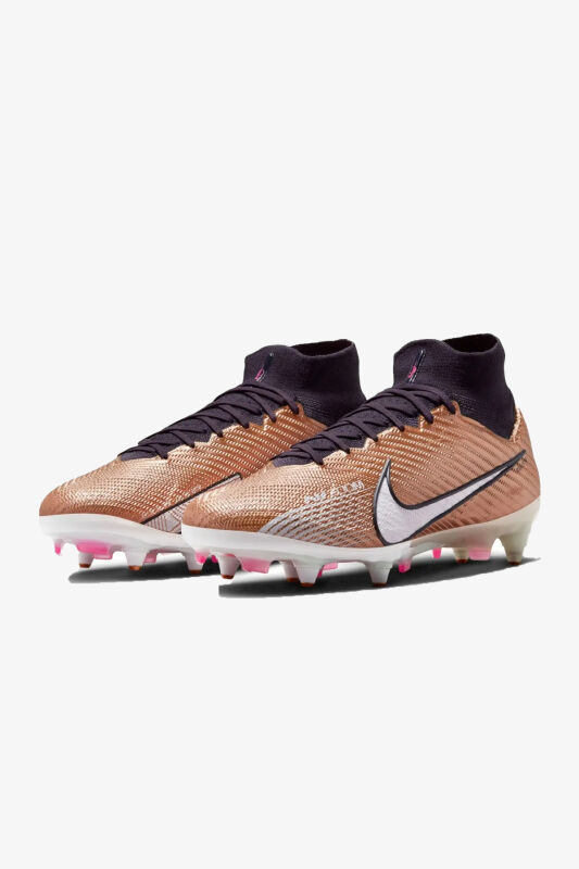 Nike Zoom Mercurial Superfly 9 Elite Sg-Pro Anti-Clog Traction Erkek Kahverengi Krampon (Çim Zemin) DR5936-810 - 3