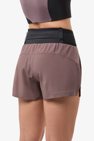 NNormal Race Shorts Kadın Mor Şort N1CWRS2-002 - 4