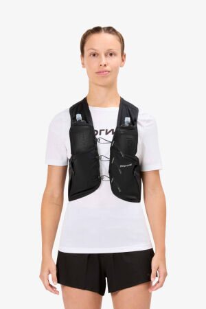 NNormal Race Vest 5L w/2 Flasks Unisex Siyah Suluklu N1ARV01-001 - NNormal