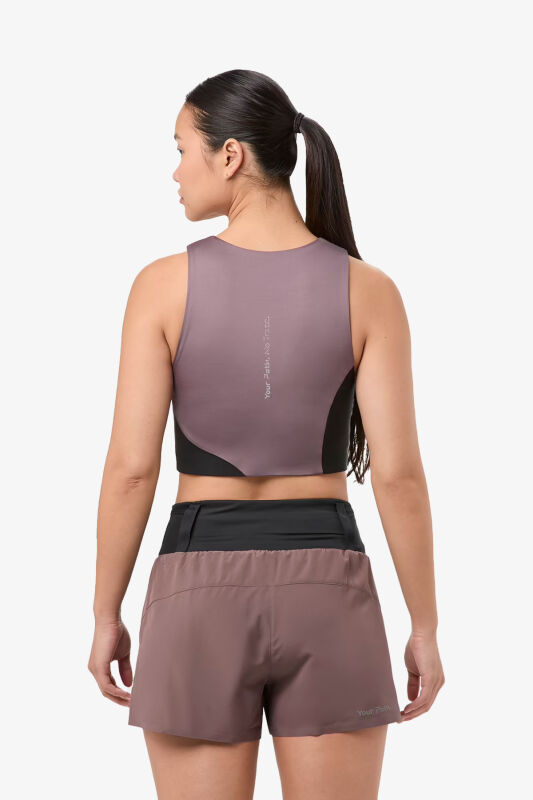 NNormal Trail Cropped Kadın Mor Spor Bra N2CWTB1-002 - 5