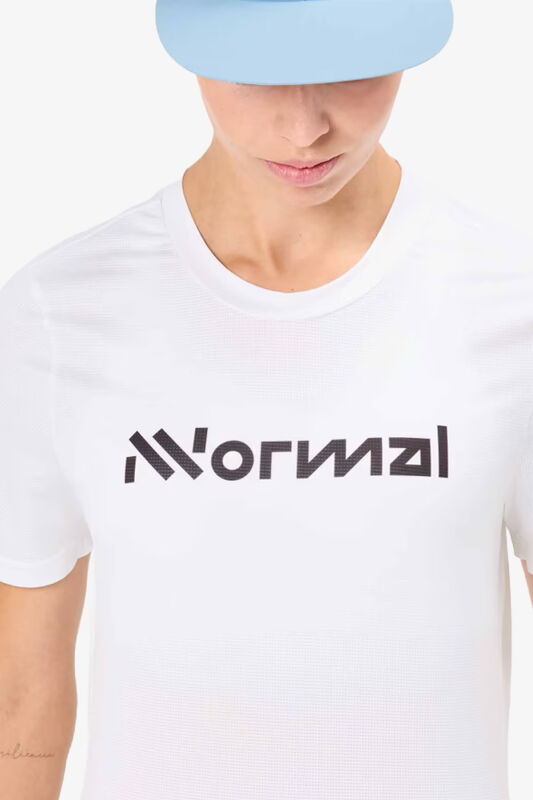 NNormal Women's Race Tank Kadın Beyaz T-Shirt N1CWTS1-002 - 3