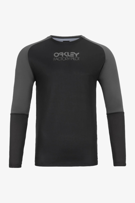 Oakley Factory Pılot Mtb Ls Jersey Erkek Sarı Sweatshirt FOA403174-22564 - 1