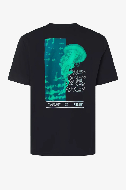 Oakley Jellyfısh B1B Rc Erkek Siyah T-Shirt FOA404415 - 2