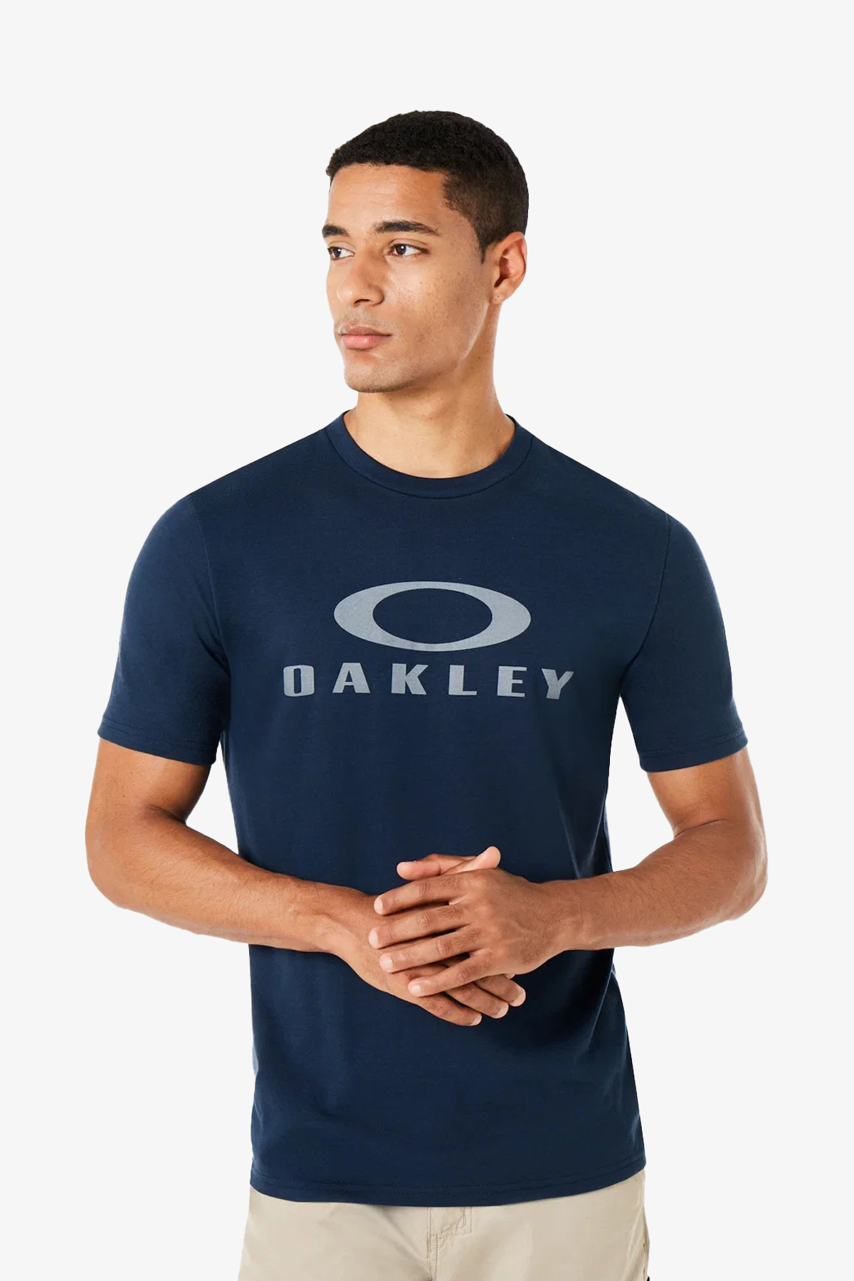 Oakley O Bark Erkek Mavi T-Shirt 457130-27214