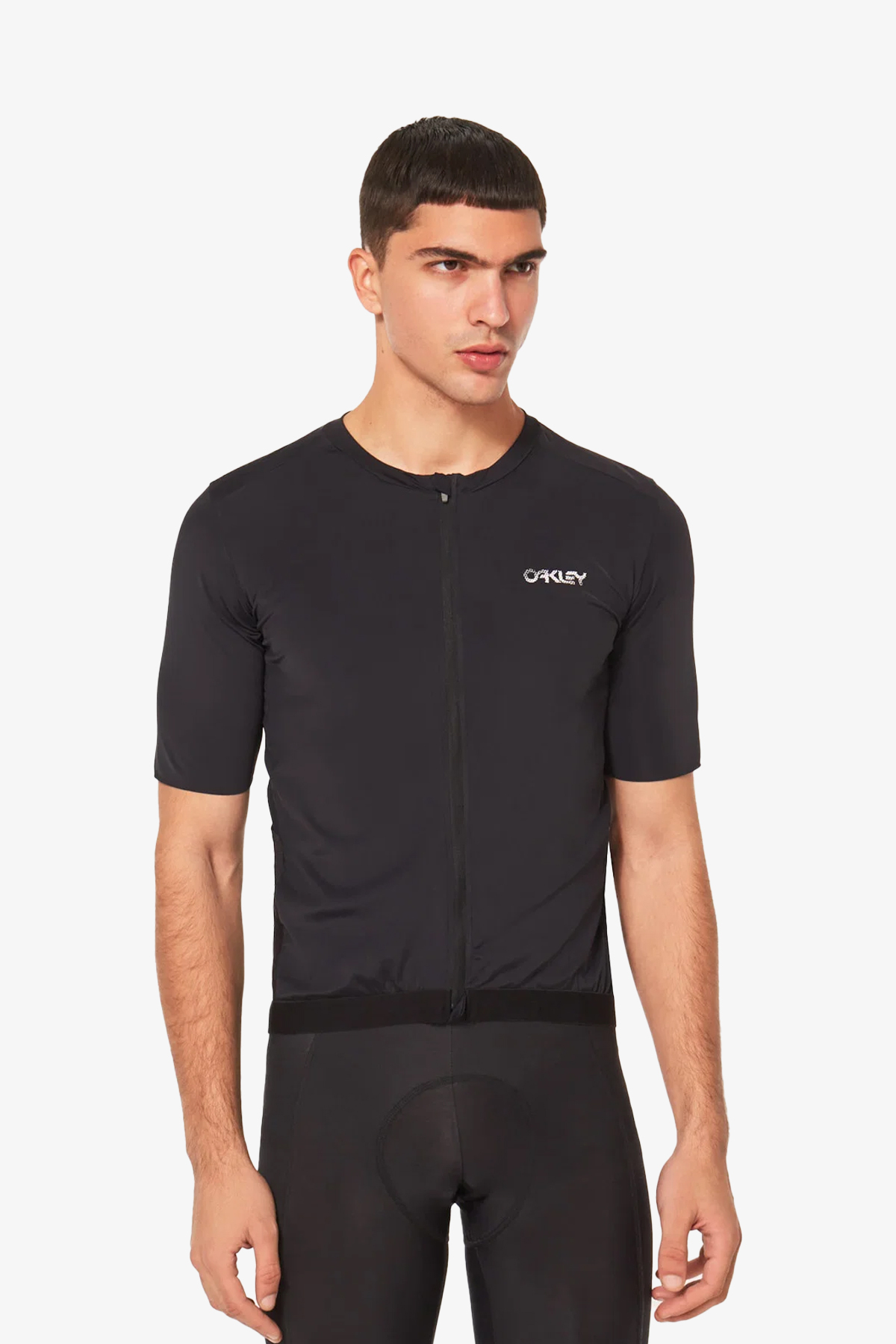 Oakley Poınt To Poınt Jersey Erkek Siyah T-Shirt FOA403119-14573
