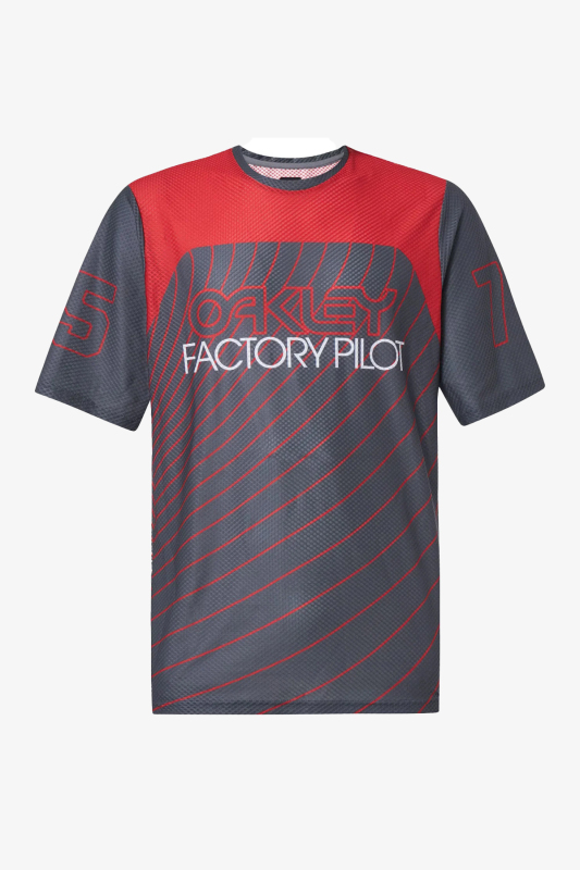 Oakley Seeker '75 Jersey Erkek Gri T-Shirt FOA404421-29951 - 1