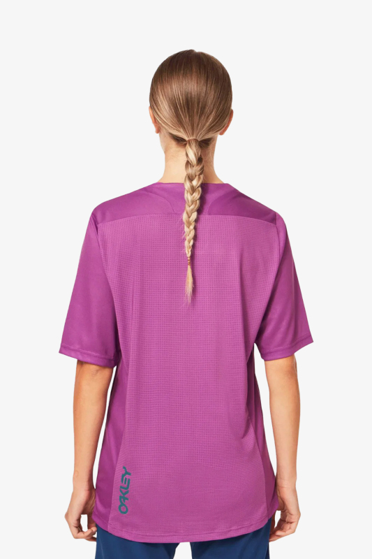 Oakley Wmns Factory Pılot Lıte Iı Kadın Mor T-Shirt FOA500399-26078 - 2