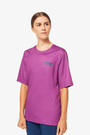 Oakley Wmns Factory Pılot Lıte Iı Kadın Mor T-Shirt FOA500399-26078 - Oakley