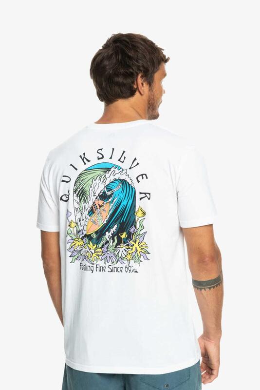 Quiksilver Orıgınalbarrel M Tees Beyaz Erkek T-Shirt EQYZT07226-WBB0 - 3