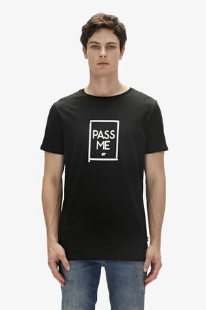 Bad Bear PASS ME T-SHIRT SİYAH Erkek T-Shirt 23.01.07.022-C01 - Bad Bear