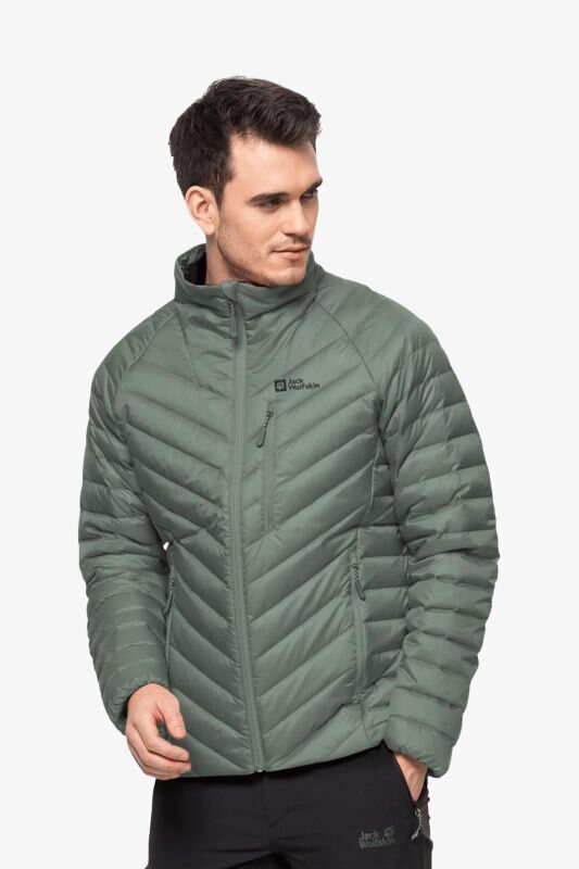 Jack Wolfskin Passamanı Down Jkt M Yeşil Erkek Mont 1207151-4311 - 1
