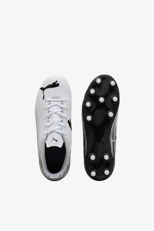 Puma Attacanto II Fg/Ag Jr Çocuk Beyaz Krampon (Çim Zemin) 10849602 - 4