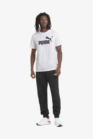 Puma ESS Logo Erkek Beyaz T-Shirt 58666602 - 2