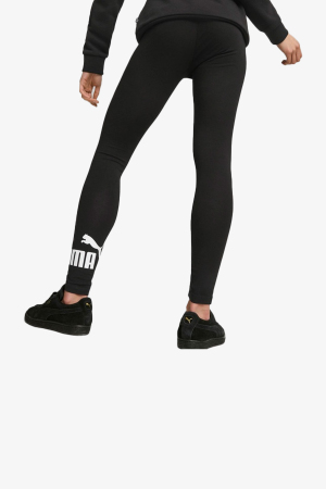 Puma Ess Logo Kadın Siyah Antrenman Taytı 586832 01 - 2