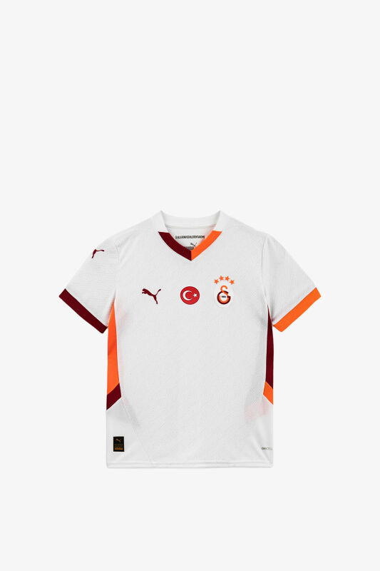 Puma Galatasaray S.K 24/25 Deplasman Çocuk Beyaz Forma 77966002 - 1