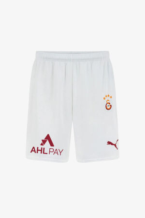 Puma Galatasaray S.K 24/25 İç Saha Erkek Beyaz Futbol Şortu 77967402 - 1