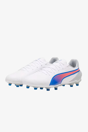 Puma Kıng Match Fg/Ag Erkek Beyaz Krampon (Çim Zemin) 10786302 - 2