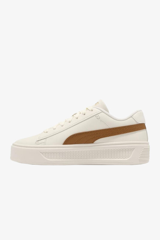 Puma Smash V3 Kadın Platform Krem Sneaker 39075812 - 2