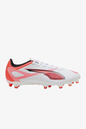 Puma Ultra 5 Play Fg/Ag Erkek Beyaz Krampon (Çim Zemin) 10816901 - Puma