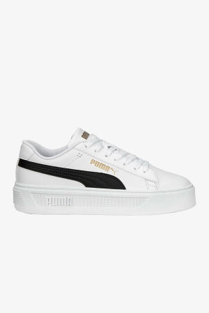 Puma Smash V3 Kadın Platform Beyaz Sneaker 39075804 