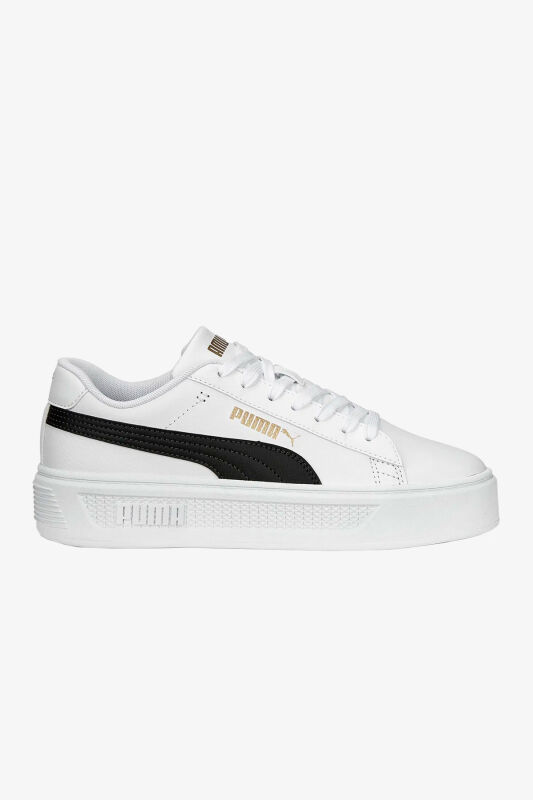 Puma Smash V3 Kadın Platform Beyaz Sneaker 39075804 - 1