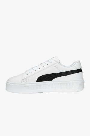 Puma Smash V3 Kadın Platform Beyaz Sneaker 39075804 - 3