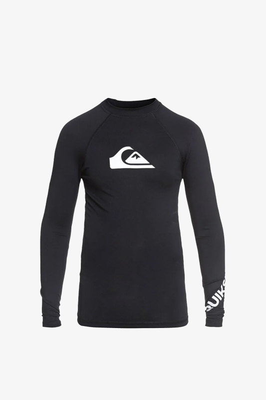 Quiksilver All Tıme Ls Fsh Çocuk Siyah T-Shirt EQBWR03047-999 - 1