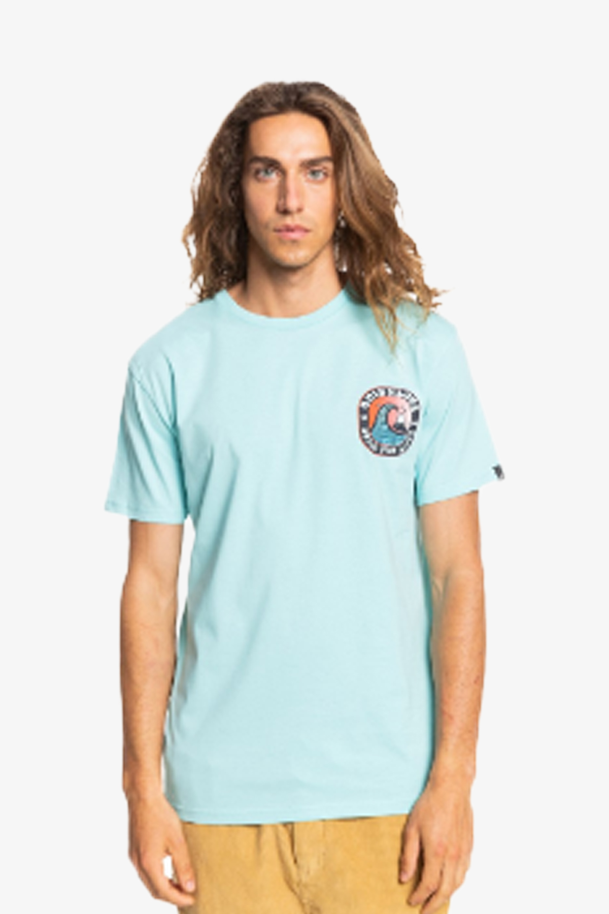 Quiksilver Another Story Erkek Mavi T-Shirt EQYZT06718-BGD0